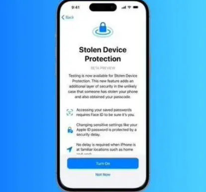 调兵山苹果授权维修店分享被盗设备保护功能开启方法 